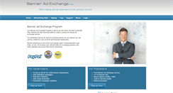 Desktop Screenshot of banneradexchange.net